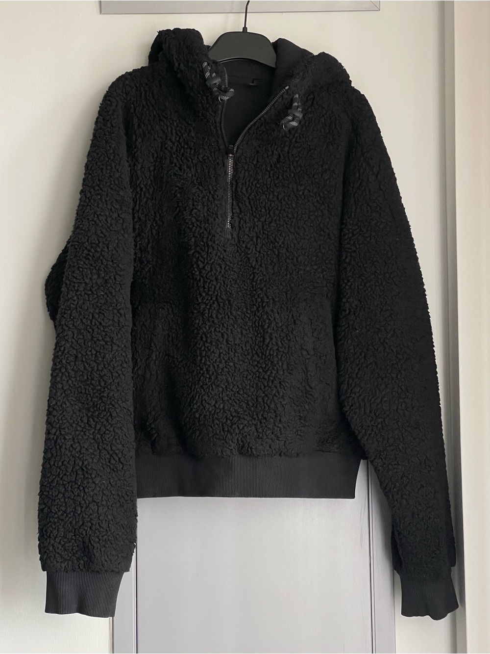 LULULEMON Oh So Sherpa Black Half Zip Hoodie - Picture 6 of 15